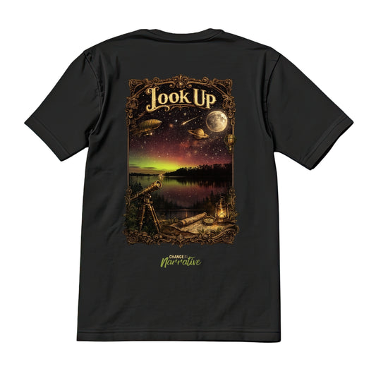 Look Up Printed Tee