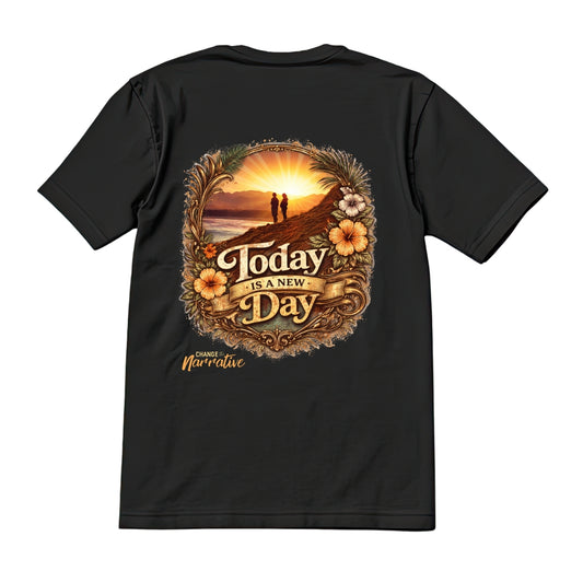Today is a New Day Printed Tee