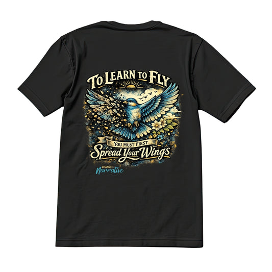 Learn to Fly Printed Tee