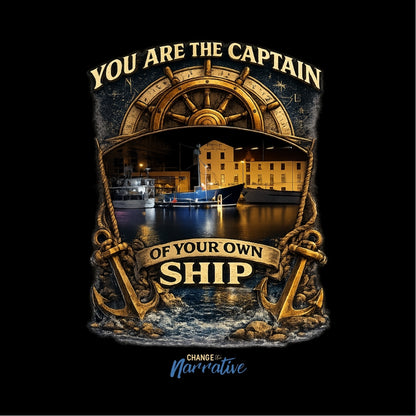 Be the Captain Printed Tee