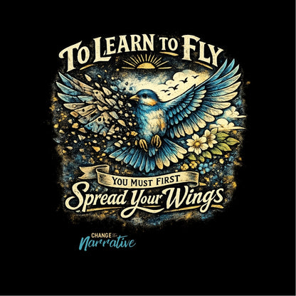 Learn to Fly Printed Tee