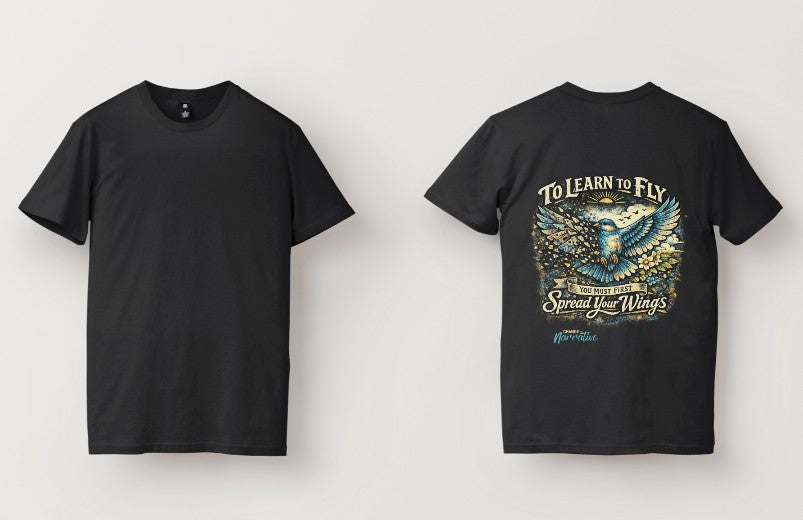 Learn to Fly Printed Tee